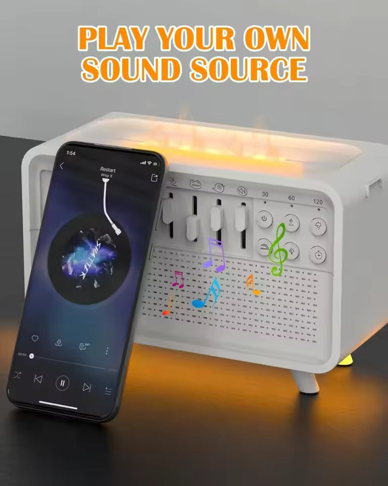 ImpactZen™ - The Ultimate 4-in-1 Sleep Companion 🌙🎵💧✨