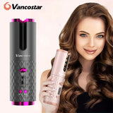 Portable Wireless Electric Hair Curler