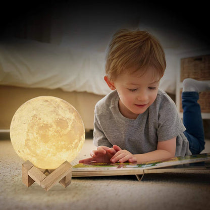 3D Print Rechargeable Moon Lamp